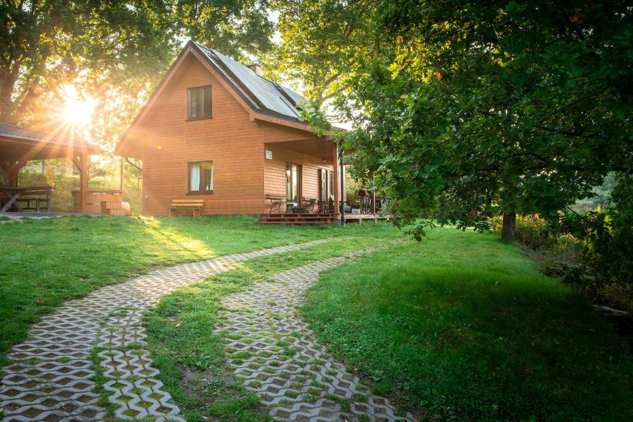 Domek nad jeziorem Kaszuby Debnica Kaszubska Zewnętrze zdjęcie